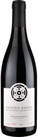 Xander Soren Pinot Noir Sanford & Benedict Sta. Rita Hills 2020
