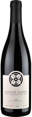 Xander Soren Pinot Noir Yuki Vineyard West Sonoma Coast 2021