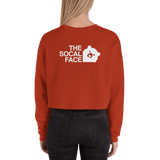 THE SOCAL FACE Crop Sweatshirt