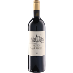 Mis En Bouteille Au Chateau Chateau Haut Bergey Rouge 2014