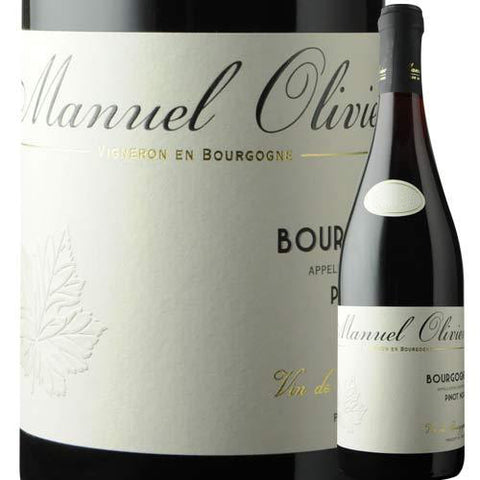 Domaine Manuel Olivier Bourgogne Pinot Noir Rouge 2022