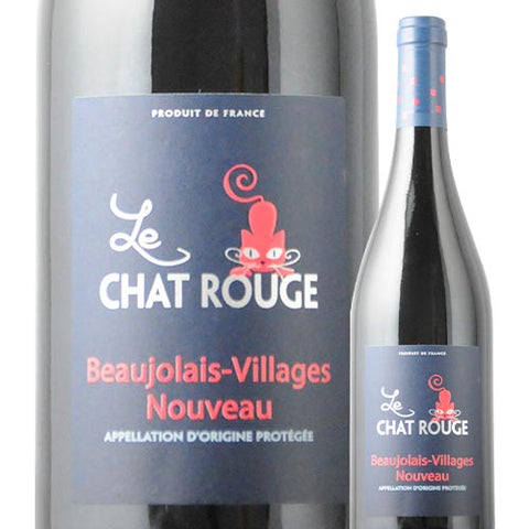 Signe Vigneron Le Chat Rouge Beaujolais Villages Nouveau 2025