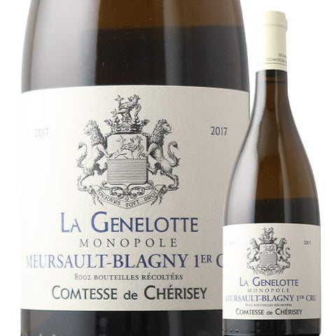 Domaine Comtesse De Cherizay Meursault Blagny 1Er Cru La Genelotte Monopole 2017