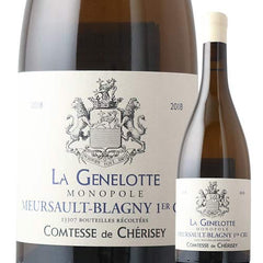 Domaine Comtesse De Cherisey Meursault Blagny 1Er Cru La Genelotte Monopole 2018
