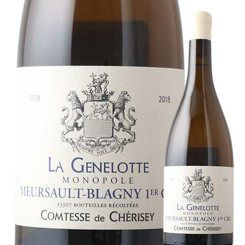 Domaine Comtesse De Cherizay Meursault Blagny 1Er Cru La Genelotte Monopole 2018