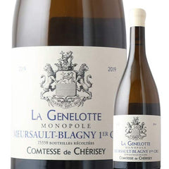 Domaine Comtesse De Cherisey Meursault Blagny 1Er Cru La Genelotte Monopole 2019