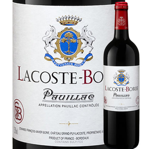 Chateau Grand Puy Lacoste Lacoste Borie 2020