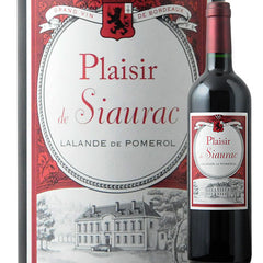 Lalande De Pomerol Plaisir De Siaurac 2018