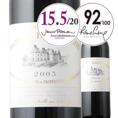Chteau Haut Brion Chteau Bahans Haut Brion 2003