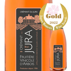 Fruitiere Vinicole Arbois Cremant Du Jura Rose Brut
