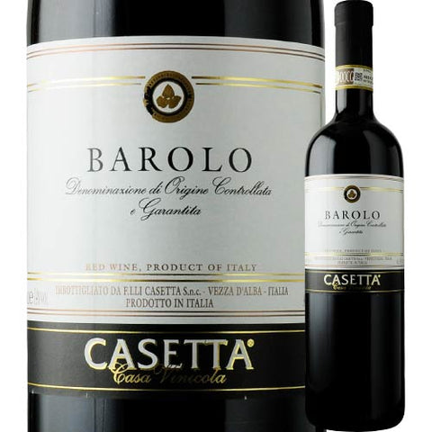Casa Vinicola Casetta Barolo 2016