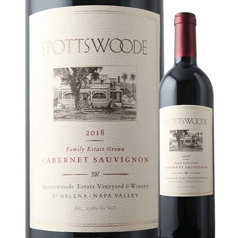 Spotswoode Estate Weinberg Amp Weingut Estate Cabernet Sauvignon 2018