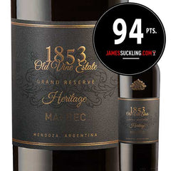 1853Old Vine Estate Heritage 2017