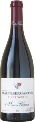 Martin Wassmer Schlatter Maltesegarten Pinot Noir GC 2018
