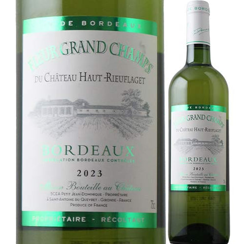 Familie Petit Fleur Grand Champs Chateau Haut Rieuflaget 2023