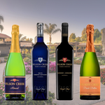 Let Us Celebrate July 4th! Set of 3 Temecula Wines! plum