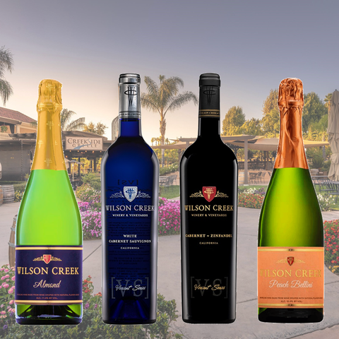 Let Us Celebrate July 4th! Set of 3 Temecula Wines! plum
