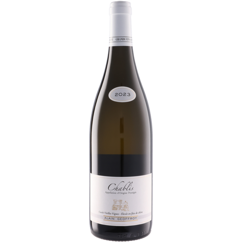 Domaine Alain Geoffroy Chablis Cuvee Vieilles Vignes ''Elevee En Futs De Chene'' 2023
