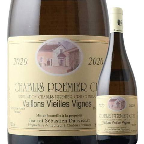 Jean Und Sebastien Dauvissat Chablis Premier Cru Vaillons Vieilles Vignes 2020