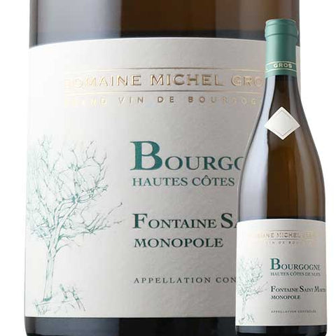 Michel Gros Bourgogne Hautes-Cotes Nuits Fontaine St Martin Blanc 2022