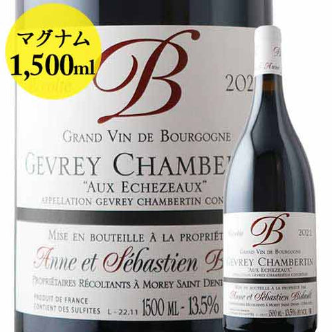 Anne Und Sebastien Bideau Gevrey Chambertin Aux Echezeaux 2022 1500ml