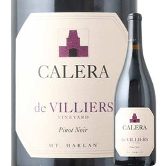 Carrera Calera Mt Harlan De Villiers Pinot Noir 2012