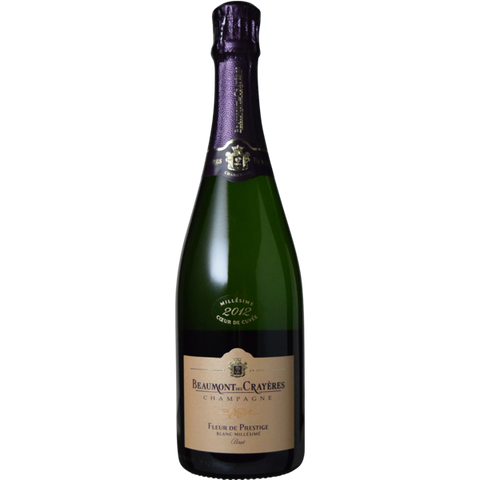 Champagne Beaumont Des Crayeres Fleur De Prestige Brut Millesime 2012
