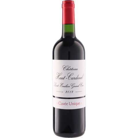 Chateau Poupille Chateau Haut Cardinal Cuvee Unique 2012
