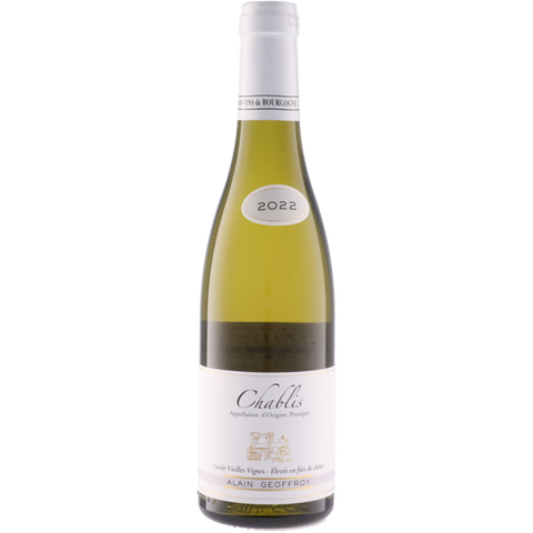 Domaine Alain Geoffroy Chablis Cuvee Vieilles Vignes ''Elevee En Futs De Chene'' Half 2022
