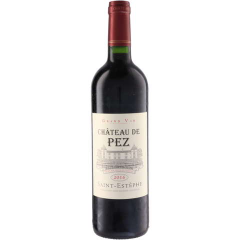 Mis En Bouteille Au Chateau Chateau De Pez 2016