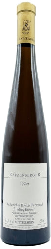 Ratzenberger Bacharacher Kloster Fürstental Riesling EisWein; 1999 500ml