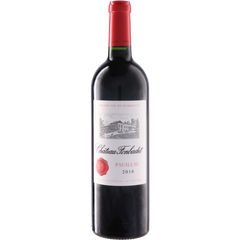 Mis En Bouteille Au Chateau Chateau Fonbadet 2016