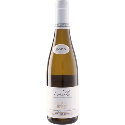 Domaine Alain Geoffroy Chablis Cuvee Vieilles Vignes ''Elevee En Futs De Chene'' Half 2023 375ml