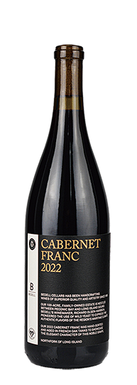 Bedell Cellars Cabernet Franc North Fork of Long Island 2022