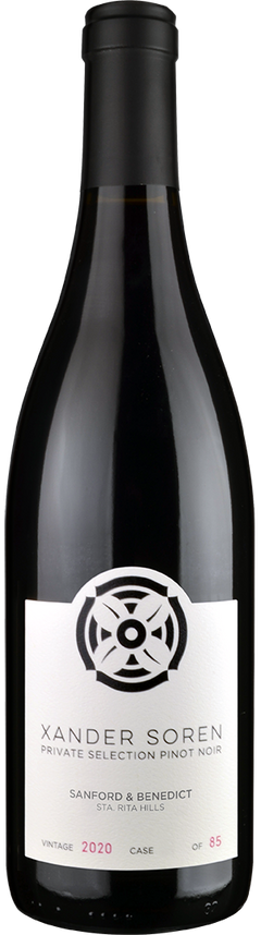 Xander Soren Pinot Noir Sanford & Benedict Sta. Rita Hills 2020