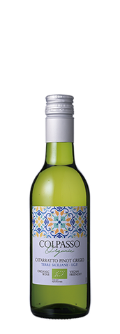Colpasso Organic Catarratto Pinot Grigio Terre Siciliane IGP 2022 250ml