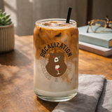 SoCalization Logo Can Glass 473ml