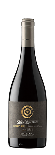 Emiliana Signos de Origen Organic Syrah Valle Casablanca 2021