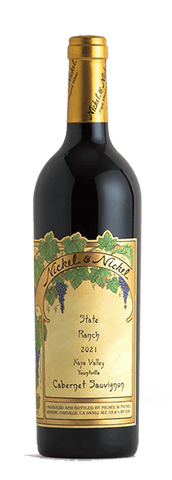 Nickel &amp; Nickel Cabernet Sauvignon State Ranch Vineyard Yountville Napa Valley 2021