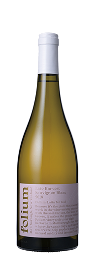 Folium Vineyard Sauvignon Blanc Late Harvest Marlborough 2022