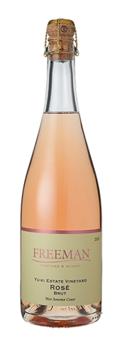 Freeman Yu-ki Estate Vineyard Rosé Brut West Sonoma Coast 2020