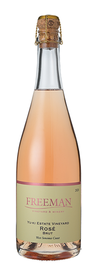 Freeman Yu-ki Estate Vineyard Rosé Brut West Sonoma Coast 2020 2021 , 2020