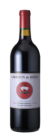 Green & Red Vineyard Zinfande Tip Top Vineyard Napa Valley 2018 2022 , 2021 , 2018