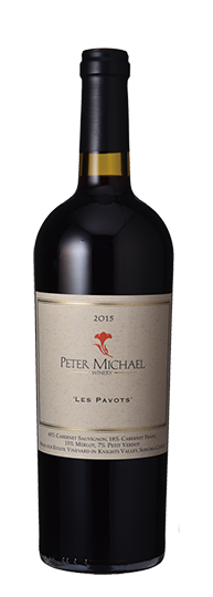 Peter Michael Les Pavots Estate Red Bordeaux Blend Knights Valley 2022