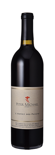 Peter Michael Winery L'Esprit des Pavots Estate Red Sonoma County/Napa County 2021 2022 , 2021