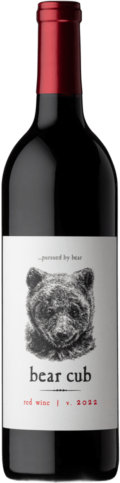 Pursued by Bear bear cub Red Wine 2022