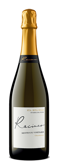Racines Chardonnay Sparkling Wine Bentrock Vineyard Sta. Rita Hills 2018