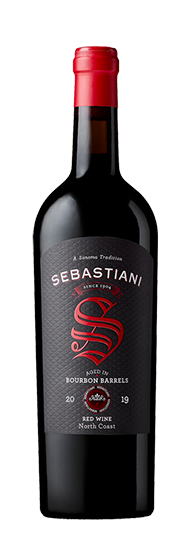Sebastiani Vineyards and Winery Red Wine Bourbon Barrel North Coast 2019