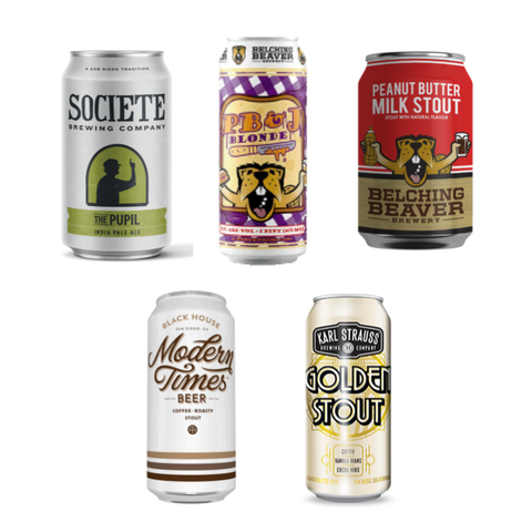 お中元 サンディエゴのクラフトビール 5本セット / Gift San Diego Craft Beer 5-pack