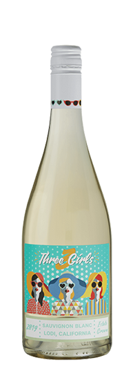Three Girls Sauvignon Blanc Estate Grown Lodi [GLUTEN FREE] 2023